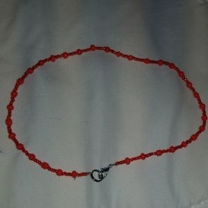 red necklace!